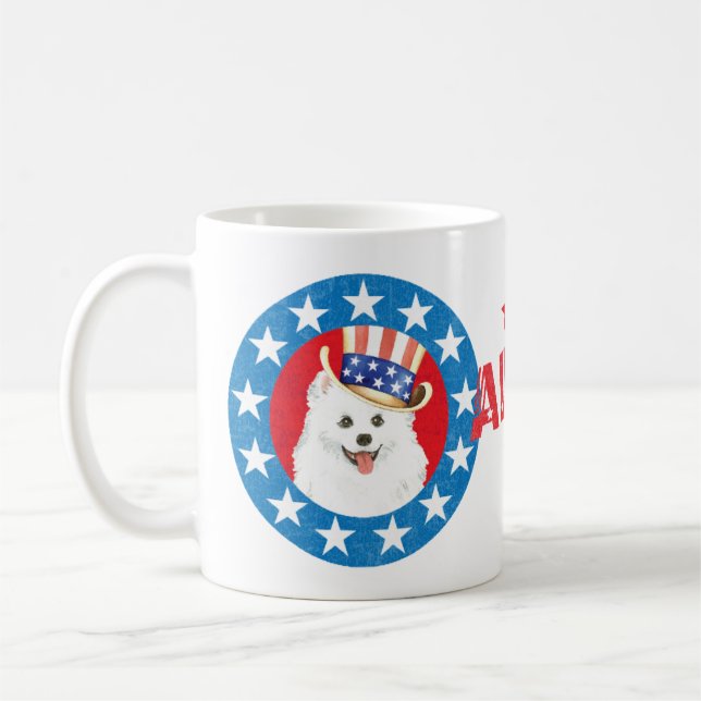 Taza De Café Eskie Patriótico (Izquierda)