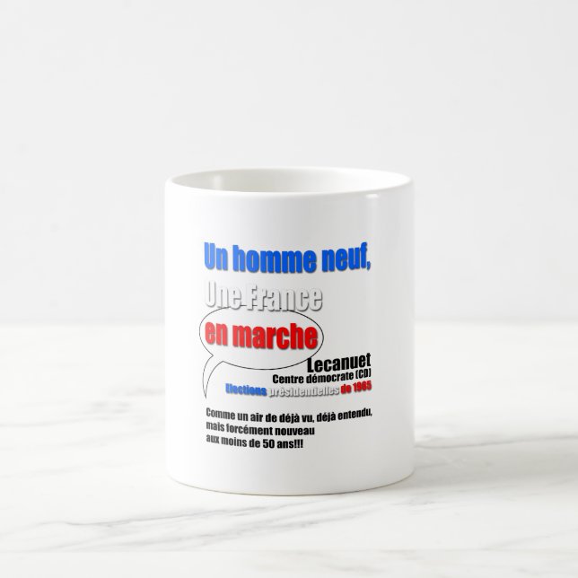 Taza De Café Eslogan En Marche Mug 1 (Centro)