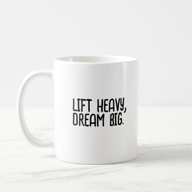 Taza De Café Eslogan motivacional (Izquierda)