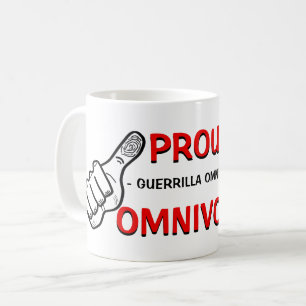 Taza De Café eslogan omnívoro