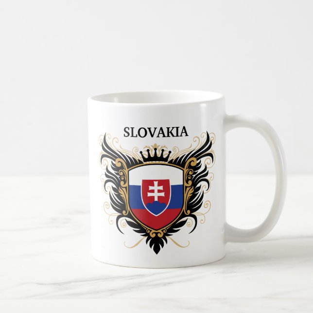 Taza De Café Eslovaquia [personalice] (Derecha)