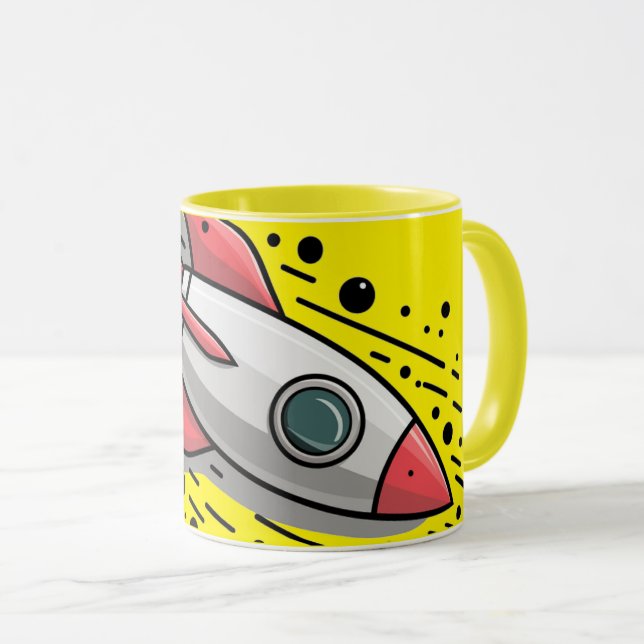taza de café espacial (Anverso derecho)