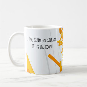 Taza De Café Espacio arquitectónico con forma geométrica brilla