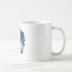 Taza De Café Espacio cósmico Cerámica Mug - Explorar el univers