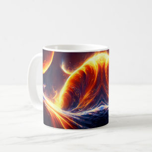 Taza De Café Espacio de agua de incendio