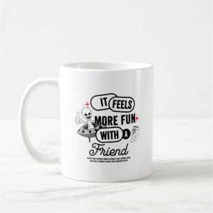 Taza De Café Espacio de amigos galácticos 11# Mug clásico