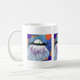 Taza De Café Espacio de OVNI de naves espaciales alienígenas