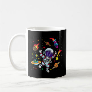 Taza De Café Espacio Exterior Para Niños De Ciencia Ficción Ast