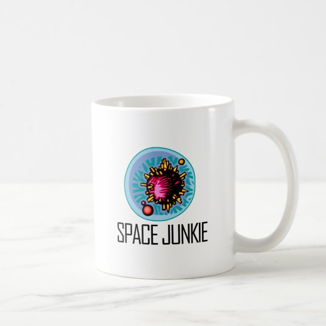 Taza De Café Espacio Junkie Asteroide (Derecha)