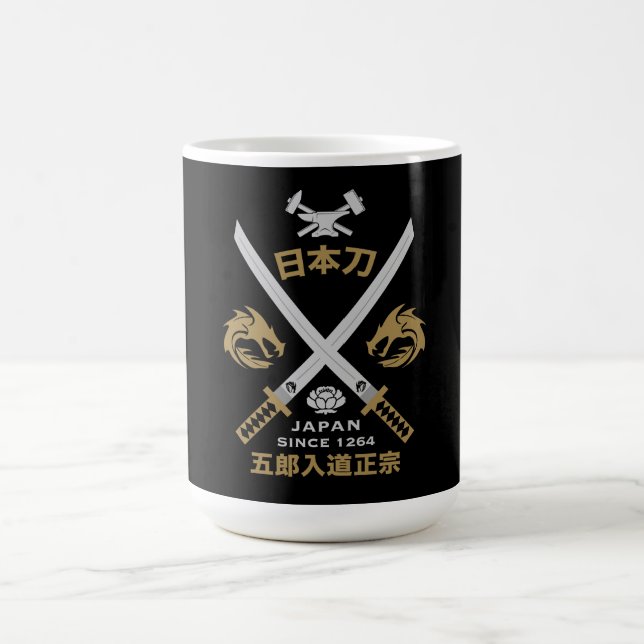Taza De Café Espada Katana japonesa (Centro)