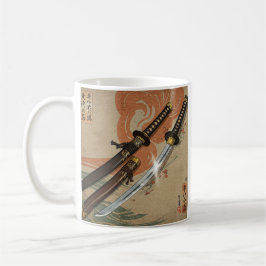 Taza De Café Espadas de Samurai