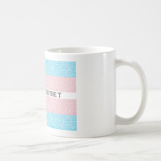 Taza De Café Espáficas con la T 3.0 Mug (Derecha)