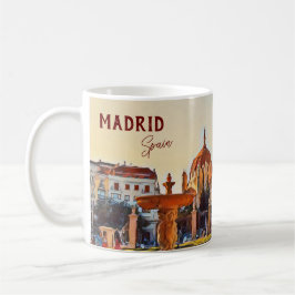 Taza De Café España de Madrid Sueños de viaje