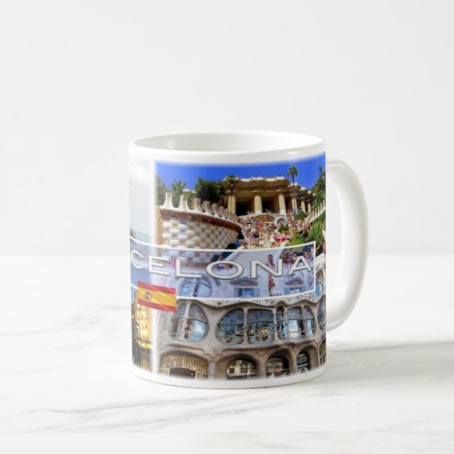 Taza De Café España - España - Barcelona - (Anverso derecho)