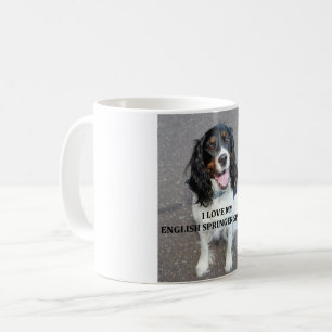 Taza De Café espanier blanco negro canto de amor con