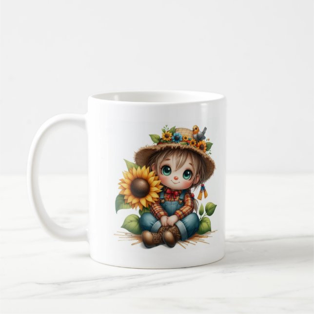 Taza de café Espantapájaros (Izquierda)