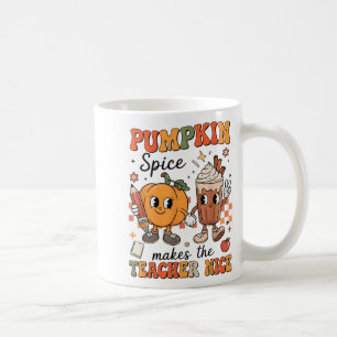 Taza De Café Especia de Calabaza Hace que la Maestra Sea Amable