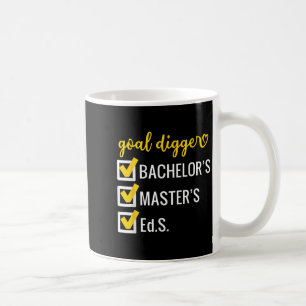 Taza De Café Especial de Educación sobre Digger de Objetivo Ins