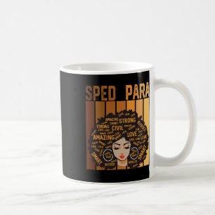 Taza De Café Especiales Para Afro Mujeres Afroamericanas Mes de