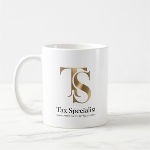 Taza De Café Especialista en impuestos - Navegando reglas, ahor