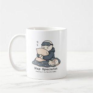 Taza De Café Especialista en Siestas Chistoso Amante del Sueño 