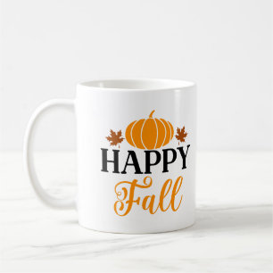 Taza De Café Especie de calabaza de broca feliz de temporada co