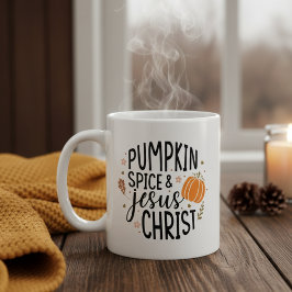 Taza De Café Especie de calabaza y Jesucristo