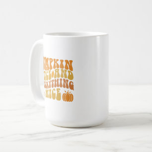 Taza De Café Especie De Calabaza Y Todo Lo Bueno