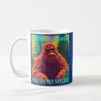 Taza De Café Especie protegida del Noroeste del Pacífico Sasqua