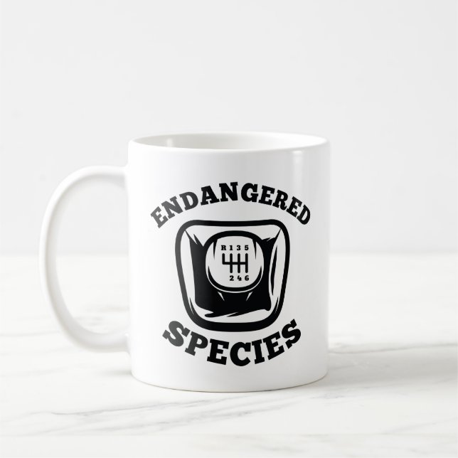 Taza De Café Especies en peligro de extinción (Izquierda)