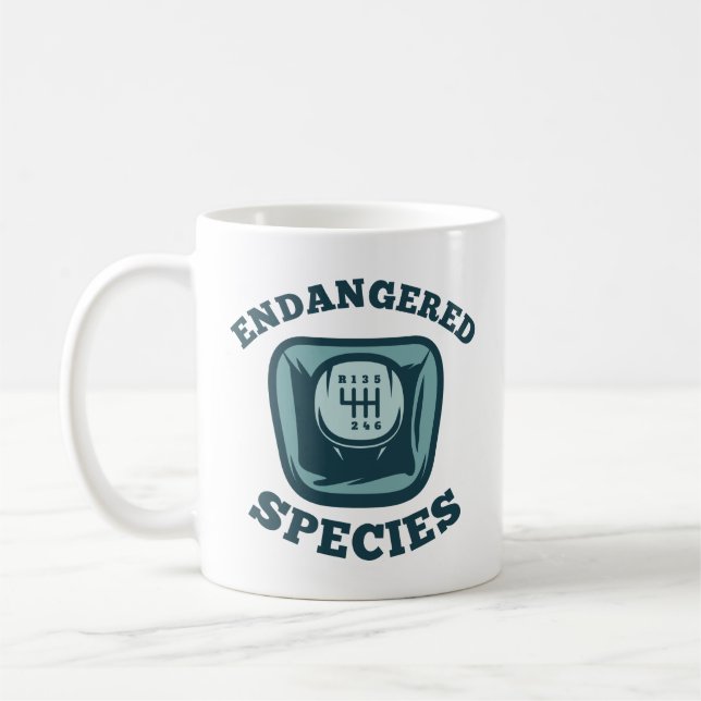 Taza De Café Especies en peligro de extinción (Izquierda)