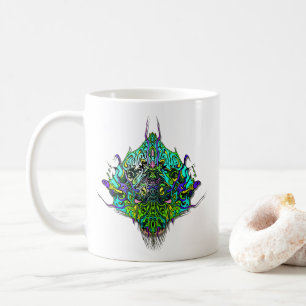 Taza De Café Especies malvadas de cabeza ajena # 44 - Aqua