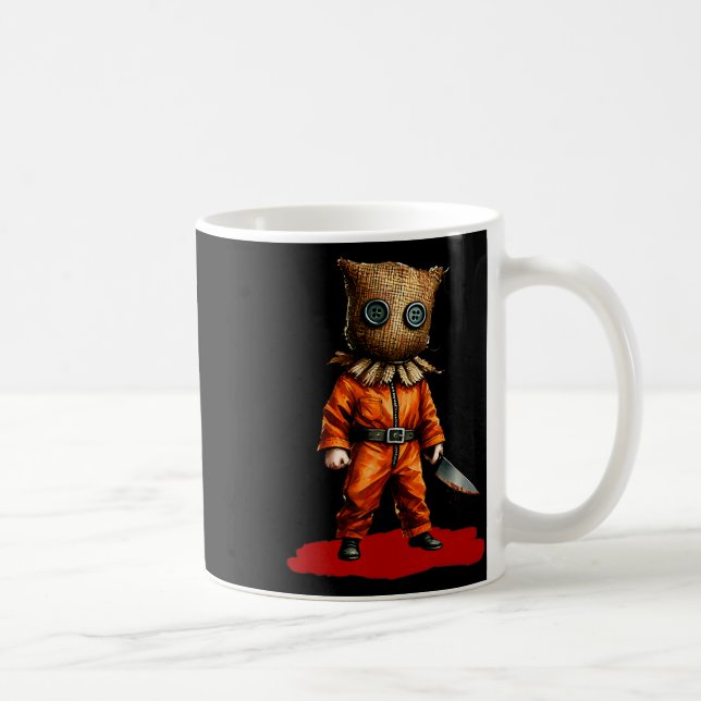Taza De Café Espectacular Cuchillo de horror de la máscara de a (Derecha)