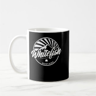 Taza De Café Espectacular pececillo blanco Montana Gráfica al a