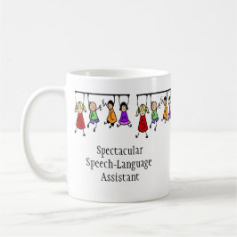 Taza De Café Espectaculares niños adorables ayudantes de habla