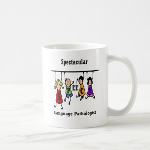 Taza De Café Espectaculares niños patólogos de habla