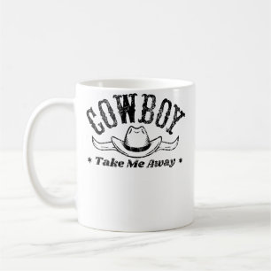 Taza De Café Espectáculo de Rodeo Cowboy Take Me Away para Occi
