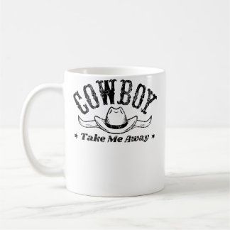 Taza De Café Espectáculo de Rodeo Cowboy Take Me Away para Occi