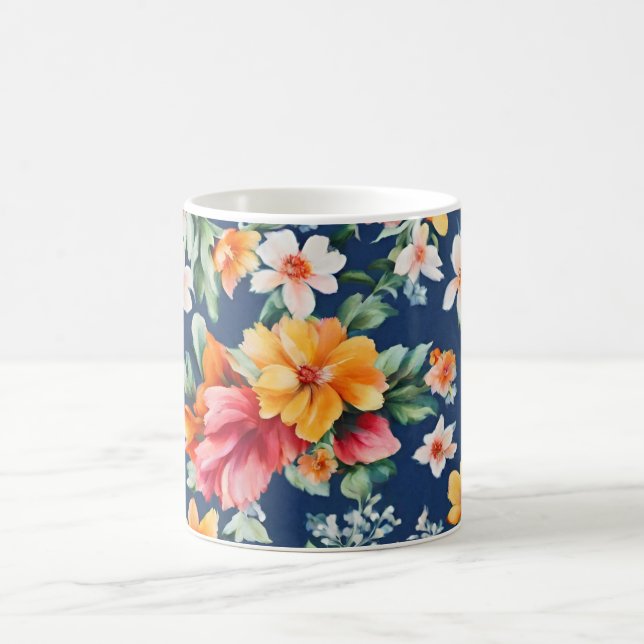Taza De Café Espectáculo floral brillante de verano en Italia (Centro)