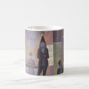 Taza De Café Espectáculo Secundario de Circo por Georges Seurat