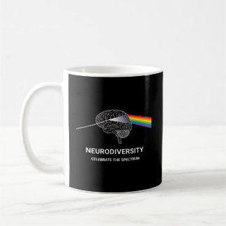 Taza De Café Espectro de autismo de neurodiversidad Asd Adhd Ra