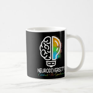 Taza De Café Espectro de autismo de neurodiversidad Asd Adhd Ra