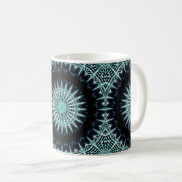 Taza De Café Espectro Soundwave Mandala