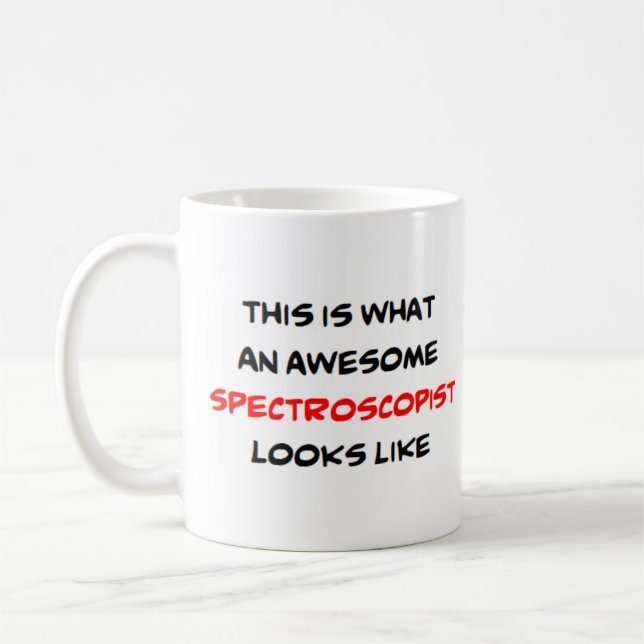 Taza De Café espectroscopio impresionante (Izquierda)