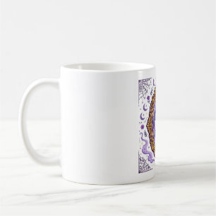 Taza De Café Espejo Embrujado Reflejo Fantasma Arte de Hallowee
