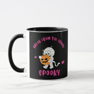 Taza de café espeluznante