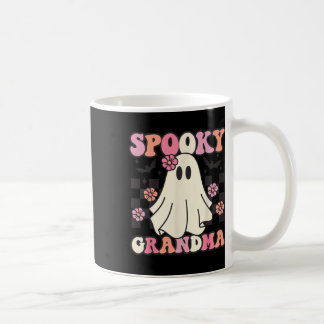 Taza De Café Espeluznante Abuela Halloween Ghost Costume Retro