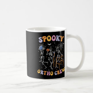 Taza De Café Espeluznante Equipo Ortográfico Halloween Bailando