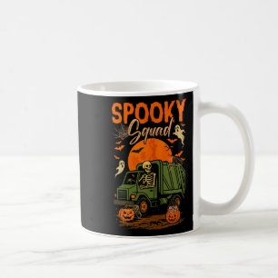 Taza De Café Espeluznante Escuadrón de Halloween Manejando Basu