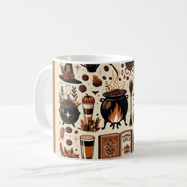 Taza De Café Espeluznante Mug de especias (Anverso izquierdo)